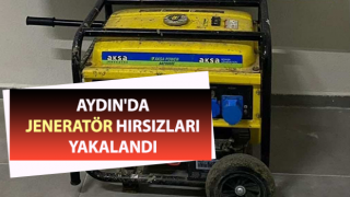 Jeneratör hırsızları tutuklandı