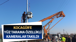 Kocagür'e, yüz tarama özellikli kameralar takıldı