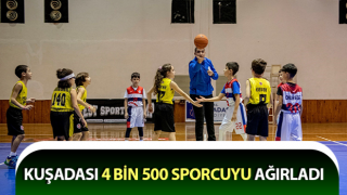 Kuşadası 4 bin 500 sporcuyu ağırladı