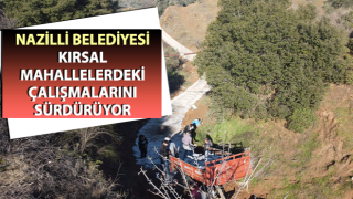 Nazilli’de çalışmalar devam ediyor