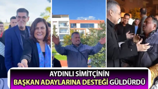 Simitçinin esprili tavrı seçim yarışında ilgi gördü