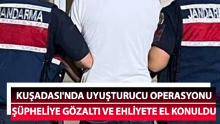 Şüpheli hareketleri ele verdi, uyuşturucu ile yakalandı