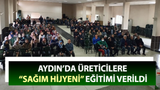 Üreticilere “sağım hijyeni” eğitimi verildi