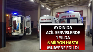 Acil servislerde 1 yılda 6 milyon hasta muayene edildi