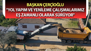 Aydın Büyükşehir Belediyesi'nin Germencik'teki çalışmaları sürüyor