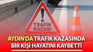 Aydın’da trafik kazası: 1 ölü