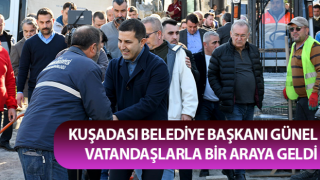 Başkan Günel vatandaşlarla bir araya geldi