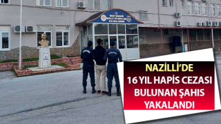 Hakkında 16 yıl hapis cezası bulunan şahıs yakalandı