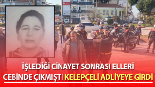 İşlediği cinayet sonrası elleri cebinde çıkmıştı