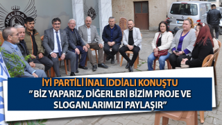 İYİ Partili İnal, çalışmalarını sürdürüyor