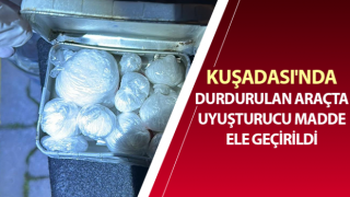 Kuşadası’nda uyuşturucu operasyonu