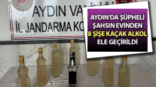 Kuyucak’ta kaçak alkol ele geçirildi