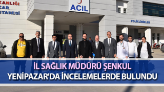 Müdür Şenkul, Yenipazar'da incelemelerde bulundu