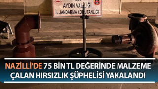 Nazilli'deki üç hırsızlık olayının şüphelisi yakalandı