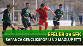 TFF 3. Lig: Efeler 09 SFK: 3 - Sapanca Gençlikspor: 2