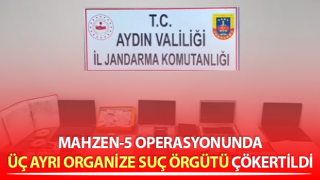 Aydın'da 'Mahzen-5' Operasyonu: 18 şüpheli yakalandı