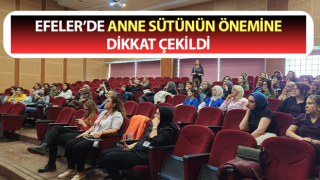 Efeler’de anne sütünün önemine dikkat çekildi