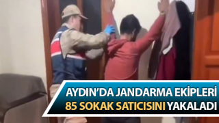 Jandarma 85 sokak satıcısını yakaladı