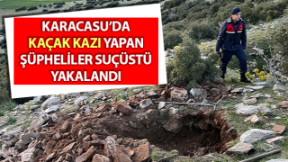 Kaçak kazı yaparken suçüstü yakalandılar