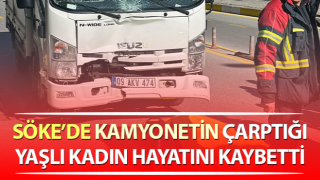 Kamyonetin çarptığı yaşlı kadın hayatını kaybetti