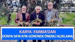 Karya -Farma’dan dünya sıfır atık gününde önemli açıklama