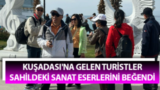 Kuşadası'na Sun Princess ile binlerce turist geldi