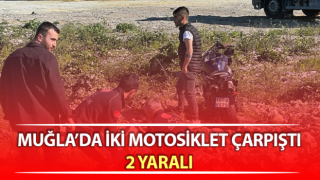 Milas’ta iki motosiklet çarpıştı: 2 yaralı