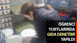 Söke'de öğrenci yurtlarında gıda denetimi