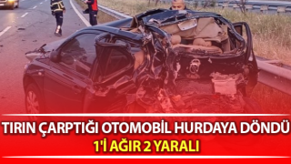 Aydın-İzmir Otoyolu'nda trafik kazası: 1'i ağır 2 yaralı