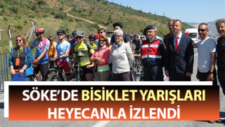 Aydın'da düzenlenen bisiklet yarışları büyük ilgi gördü