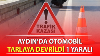 Aydın’da trafik kazası: 1 yaralı