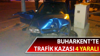 Aydın’da trafik kazası: 4 yaralı