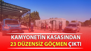 Didim’de 23 düzensiz göçmen yakalandı