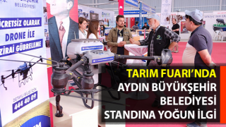 Fuar’da Aydın Büyükşehir Belediyesi standına yoğun ilgi