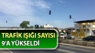 İncirliova’da trafik ışığı sayısı 9'a yükseldi