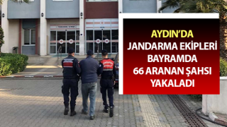 Jandarma bayramda 66 aranan şahsı yakaladı