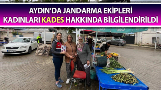 Jandarma kadınları KADES hakkında bilgilendirildi