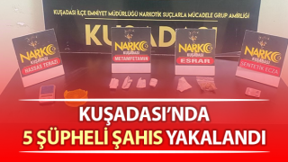 Kuşadası’nda narkotik operasyonu