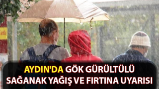 Meteoroloji’den gök gürültülü sağanak yağış uyarısı