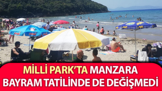 Milli Park’ta manzara, bayram tatilinde de değişmedi