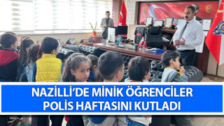 Minik öğrenciler polis haftasını kutladı