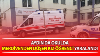 Okuduğu okulda merdivenden düşen öğrenci yaralandı