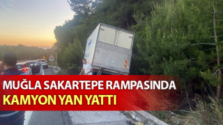 Sakartepe rampasında kaza