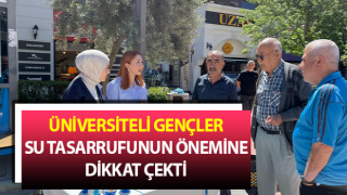 Aydın’da su tasarrufunun önemine dikkat çekildi