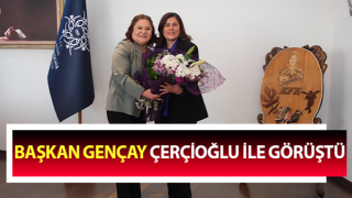 Başkan Gençay, Çerçioğlu ile görüştü