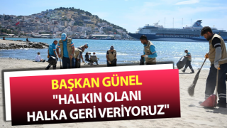 Başkan Günel: "Halkın olanı halka geri veriyoruz"