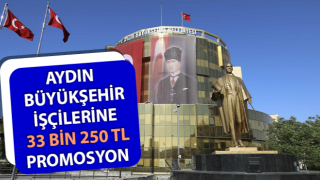 Büyükşehir işçilerine 33 bin 250 TL promosyon