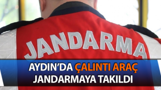 Çalıntı araç jandarmaya takıldı