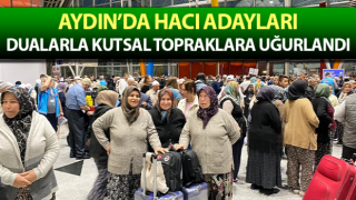 Hacı adayları dualarla kutsal topraklara uğurlandı