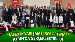 Hafızlık yarışması bölge finali Aydın'da gerçekleştirildi